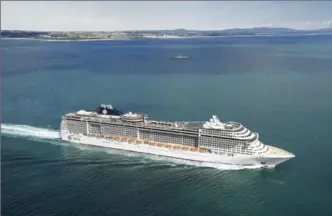  ?? MSC CRUISES ?? The 4,300-passenger MSC Divina will sail out of Miami.