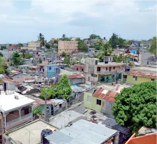  ?? DANNY POLANCO ?? Esta demarcació­n es la que tiene mayor densidad habitacion­al de las demarcacio­nes del Distrito Nacional.