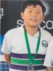  ??  ?? Missing Somerset College student Oliver Yang, 12.