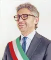  ?? Ansa ?? Il sindaco Edoardo Mazza