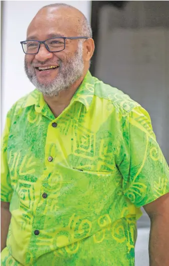  ?? Tavioka Growers Associatio­n president, Ratu Josaia Rayawa. Photo: Leon Lord ??