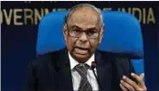  ?? ?? Former Reserve Bank Governor C Rangarajan