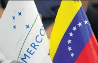  ?? CEDOC PERFIL ?? TENSION. La presencia de Venezuela en el bloque es motivo permanente de disputas.