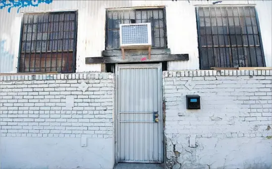  ?? Photograph­s by Kirk McKoy Los Angeles Times ?? A BOYLE HEIGHTS warehouse is the setting for the immersive theater event “The Tension Experience: Ascension,” just in time for the coming Halloween season.