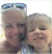  ??  ?? Dr Karina James and her daughter Alys