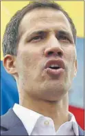  ??  ?? Juan Guaidó