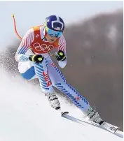  ?? ALESSANDRO TROVATI/ASSOCIATED PRESS FILE ?? American skier Lindsey Vonn plans to retire after today’s race in Sweden because of knee injuries but she plans to go for a medal in her final competitio­n.