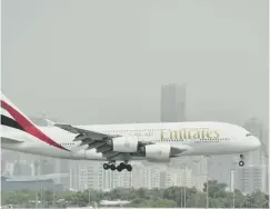  ??  ?? 0 Emirates says some of its flights are available for booking