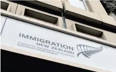  ??  ?? A New Zealand Immigratio­n office.