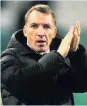  ??  ?? ‘NEAR PERFECT’ Celtic boss Brendan Rodgers