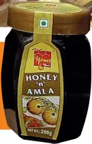  ??  ?? USP The store stocks a wide range of products from food items to cosmetics— all made from honey.