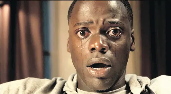  ?? PHOTOS: JUSTIN LUBIN/UNIVERSAL PICTURES ?? Daniel Kaluuya stars in Get Out, a creative mix of horror and satire from Jordan Peele, who makes his directoria­l debut.