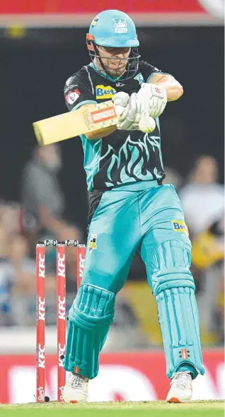  ?? Picture: AAP IMAGE ?? Chris Lynn is back blasting rival attacks.