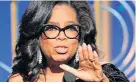  ??  ?? NEXT PRESIDENT? Oprah Winfrey