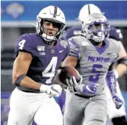  ?? Roger Steinman / Associated Press ?? Penn State running back Journey Brown runs for one of his two touchdowns during the Cotton Bowl.