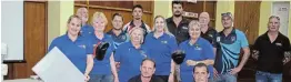  ?? Picture: TK MTIKI ?? STRONGER TOGETHER: Multi Security, in partnershi­p with Rotary and Round Table, hosting a self-defence class at the Port Alfred Civic Centre recently.