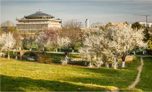  ??  ?? Conducerea UPB a închis parcul pentru cetățeni, pentru a scăpa de gunoaie.