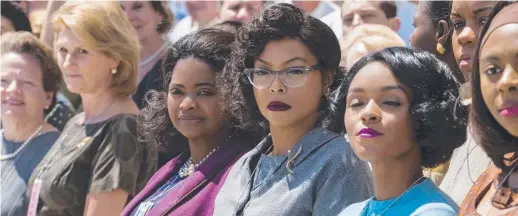  ??  ?? From left: Octavia Spencer, Taraji P Henson and Janelle Monae