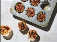  ?? (For The Washington Post/Stacy Zarin Goldberg) ?? Quinoa and Vegetable Egg Bites