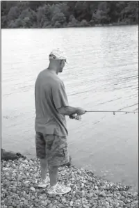  ?? The Sentinel-Record/Corbet Deary ?? POPULAR SPORT: Fishing is a popular activity on Lake Millwood, as the reservoir provides an optimal habitat for native game fish to thrive.