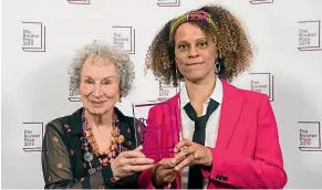  ?? GETTY IMAGES ?? Margaret Atwood, left, and Bernardine Evaristo were joint winners of the 2019 Booker Prize.