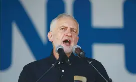  ?? (Simon Dawson/Reuters) ?? LABOUR LEADER Jeremy Corbyn: ‘The community should have been consulted on the antisemiti­sm definition more extensivel­y at an earlier stage.’