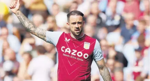  ?? FOTO:EFE ?? El estelar
Danny Ings encabezó el ataque ofensivo del West Ham United.