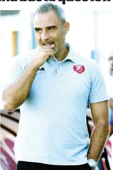  ?? LAPRESSE ?? Domenico Toscano, 48 anni, allenatore della Reggina