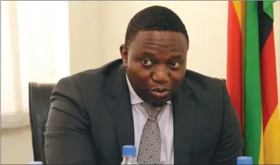  ??  ?? Home Affairs and Cultural Heritage minister Kazembe Kazembe