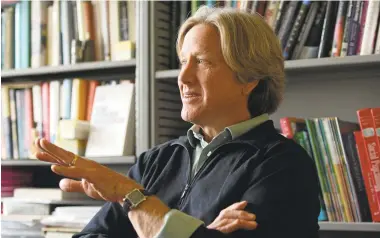  ?? KRISTOPHER SKINNER/STAFF ?? UC Berkeley psychology professor Dacher Keltner, author of “The Power Paradox,” put many years of research into the developmen­t of his theories about how power is acquired and why it goes awry.
