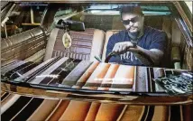  ??  ?? Alfredo “Freddy” Quintero and his custom 1975 Chevy Impala are headed to the Hot Wheels Tour Grand Finale in Vegas, where the winner will be inducted into the Hot Wheels Garage of Legends.