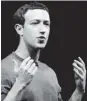  ??  ?? Mark Zuckerberg