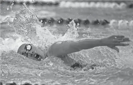  ?? COLUMBUS DISPATCH FILE ?? Dublin Jerome’s Libby Grether, a senior and Kentucky recruit, is one of the state’s best in the 200 free, 500 free and 100 fly.