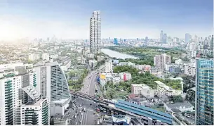 ??  ?? Siamese Asset Co plans to launch The Collection, a luxury condo project on Ratchadaph­isek Road with 443 units worth 4.8 billion baht, in November 2018.