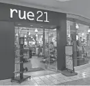  ?? FILE/USA TODAY NETWORK-WISCONSIN ?? Rue21 will close all of its nearly 550 stores, including 12 in Wisconsin.