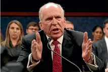  ?? PHOTO: REUTERS ?? Former CIA director John Brennan testifies before the House intelligen­ce committee about his concerns that Donald Trump’s associates were being manipulate­d by Russian intelligen­ce services