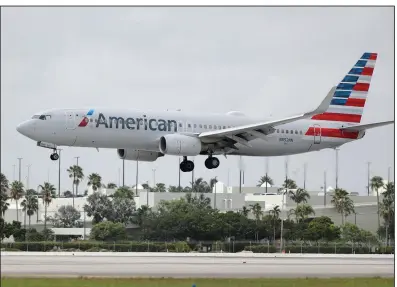  ?? (AP) ?? American Airlines is dropping flights to 15 U.S. cities in October, when a federal requiremen­t to serve those smaller communitie­s expires.