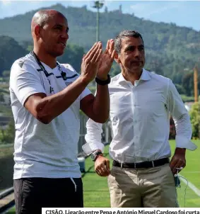  ?? ?? CISÃO. Ligação entre Pepa e António Miguel Cardoso foi curta