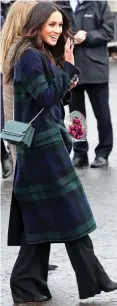  ??  ?? Subtle: Duchess of Sussex