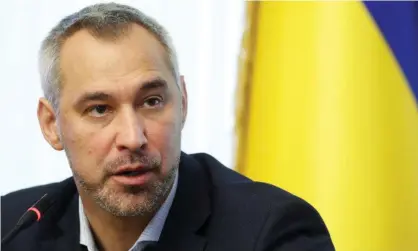  ?? Photograph: Valentyn Ogirenko/ Reuters ?? The Ukrainian prosecutor Ruslan Ryaboshapk­a said he had no evidence of wrongdoing by Hunter Biden.