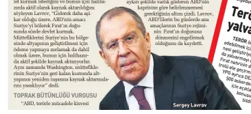  ??  ?? Sergey Lavrov