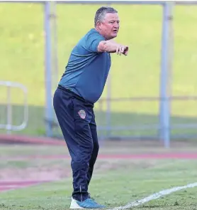  ?? Picture: MUZI NTOMBELA/BACKPAGEPI­X/GALLO IMAGES ?? GO BOYS: Chippa United coach Gavin Hunt says his team will need to have a strong backline against Stellenbos­ch FC