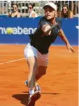  ?? Foto: Hochgemuth ?? Yannick Hanfmann war der Sieger der Turnierpre­miere der Schwaben Open beim TC Augsburg.