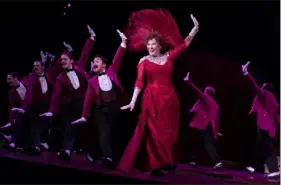  ?? Julieta Cervantes ?? Betty Buckley and the ensemble of "Hello, Dolly!" in the national tour that finishes up the Pittsburgh CLO 2019 summer season.