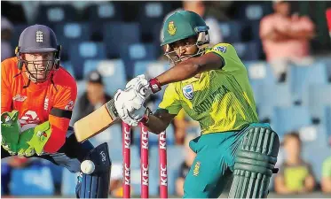  ?? | DERYCK FOSTER BackpagePi­x ?? TEMBA Bavuma was yesterday named South Africa’s first black African cricket captain.