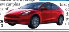  ?? ?? UK’S NO1 EV Tesla Model 3