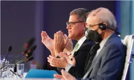  ?? Photograph: Jane Barlow/PA ?? Alok Sharma, president of the Cop26 climate summit.