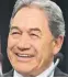  ??  ?? Winston Peters