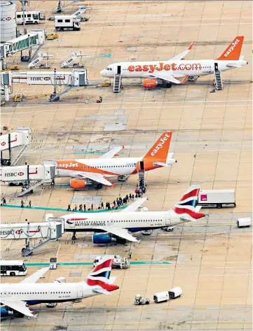  ??  ?? Low- cost carrier easyJet has built up billions in retained profit, but Terry Smith has ruled out ever holding airlines in his portfolios
