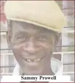  ??  ?? Sammy Prowell